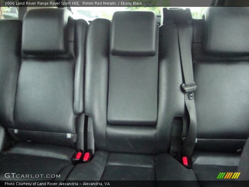 Rimini Red Metallic / Ebony Black 2006 Land Rover Range Rover Sport HSE