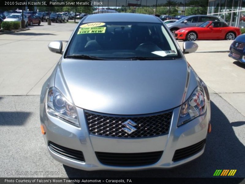 Platinum Silver Metallic / Black 2010 Suzuki Kizashi SE