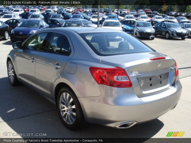 Platinum Silver Metallic / Black 2010 Suzuki Kizashi SE