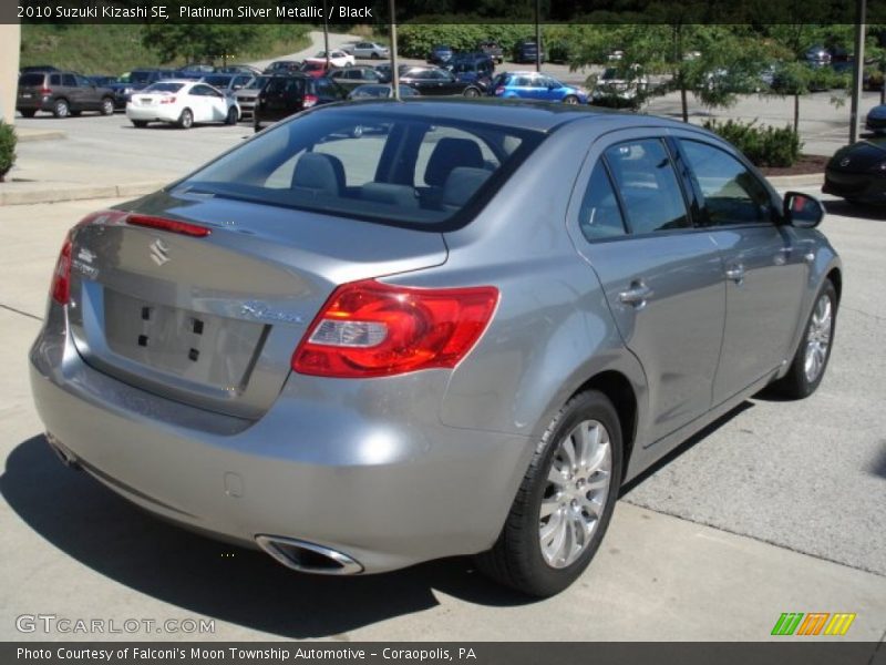 Platinum Silver Metallic / Black 2010 Suzuki Kizashi SE