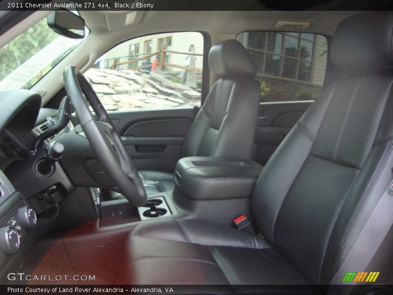 Black / Ebony 2011 Chevrolet Avalanche Z71 4x4