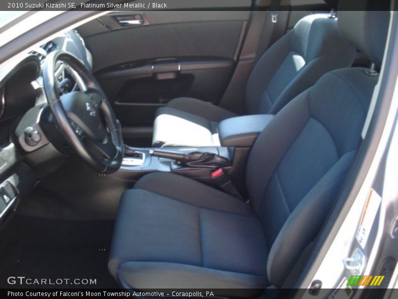 Platinum Silver Metallic / Black 2010 Suzuki Kizashi SE
