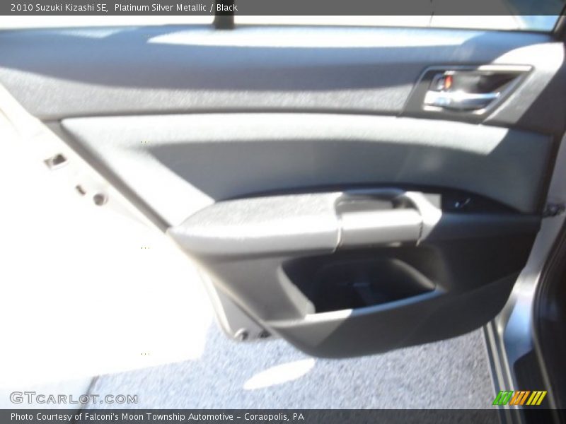 Platinum Silver Metallic / Black 2010 Suzuki Kizashi SE