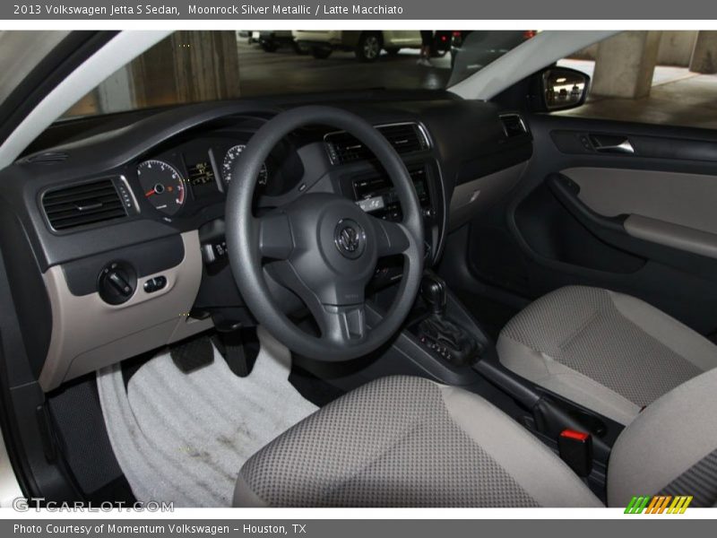  2013 Jetta S Sedan Latte Macchiato Interior