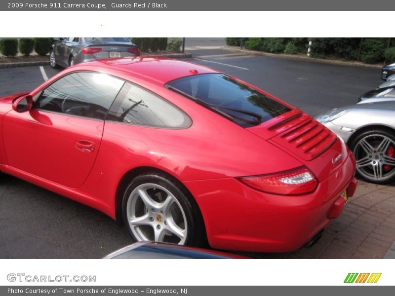 Guards Red / Black 2009 Porsche 911 Carrera Coupe