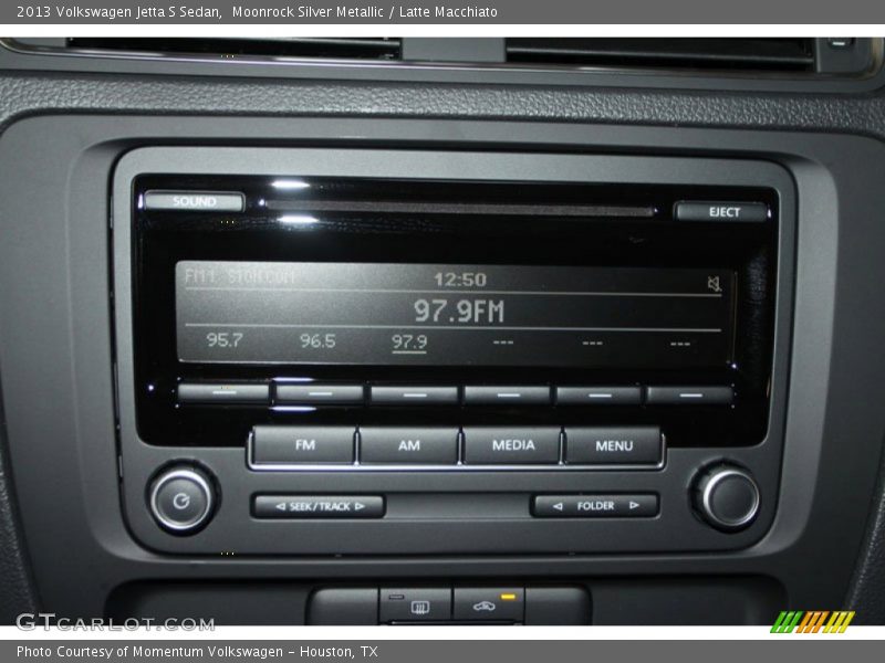 Audio System of 2013 Jetta S Sedan
