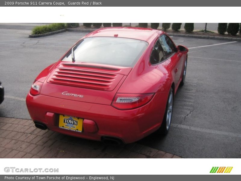 Guards Red / Black 2009 Porsche 911 Carrera Coupe