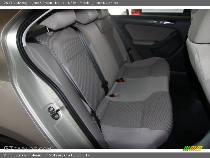 Rear Seat of 2013 Jetta S Sedan