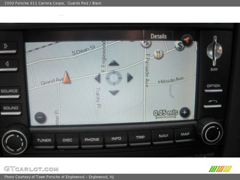 Guards Red / Black 2009 Porsche 911 Carrera Coupe