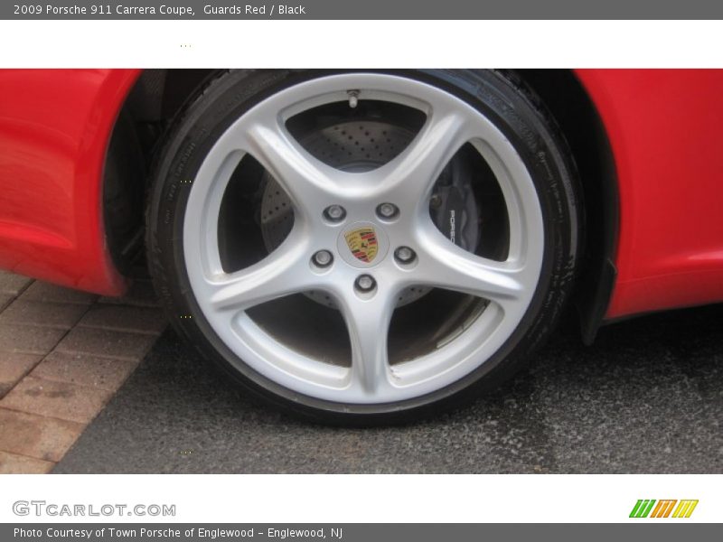 Guards Red / Black 2009 Porsche 911 Carrera Coupe