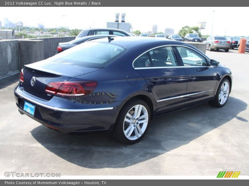 Night Blue Metallic / Black 2013 Volkswagen CC Lux