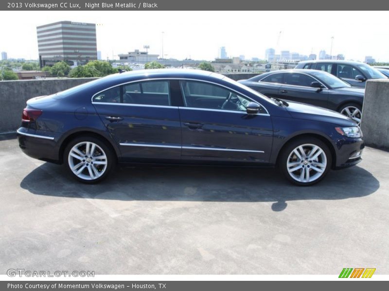 Night Blue Metallic / Black 2013 Volkswagen CC Lux