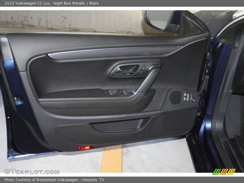 Night Blue Metallic / Black 2013 Volkswagen CC Lux