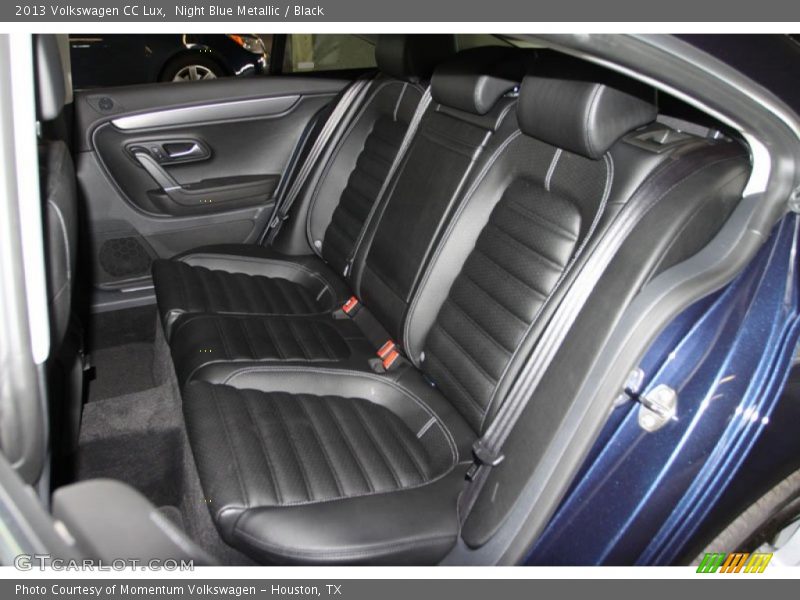 Night Blue Metallic / Black 2013 Volkswagen CC Lux
