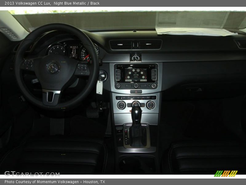 Night Blue Metallic / Black 2013 Volkswagen CC Lux