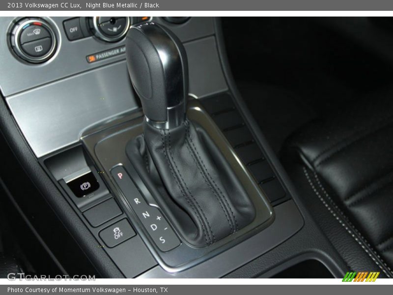 Night Blue Metallic / Black 2013 Volkswagen CC Lux