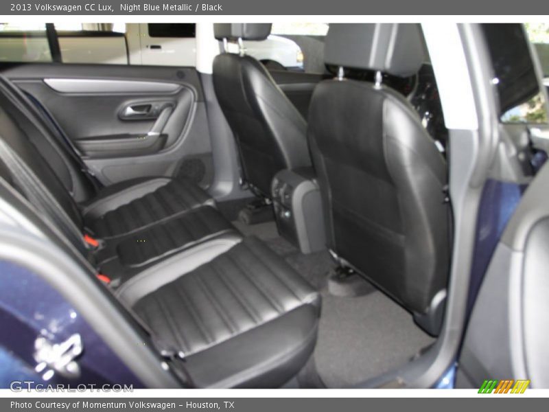 Night Blue Metallic / Black 2013 Volkswagen CC Lux
