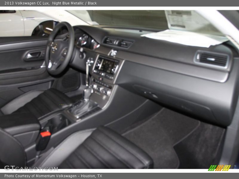 Night Blue Metallic / Black 2013 Volkswagen CC Lux