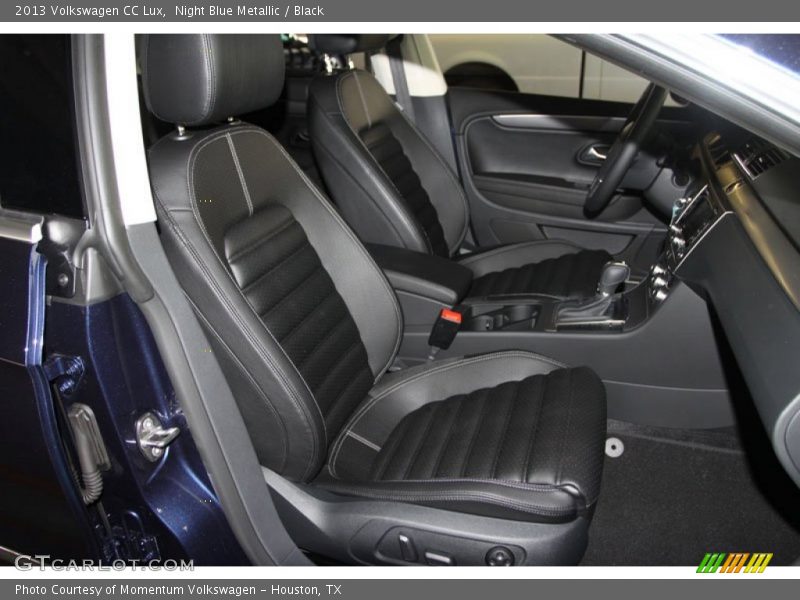Night Blue Metallic / Black 2013 Volkswagen CC Lux