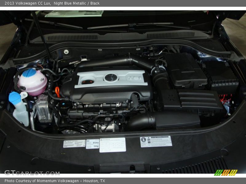 Night Blue Metallic / Black 2013 Volkswagen CC Lux