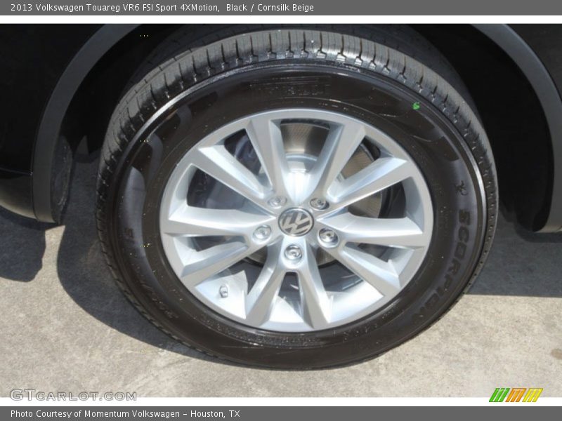 Black / Cornsilk Beige 2013 Volkswagen Touareg VR6 FSI Sport 4XMotion