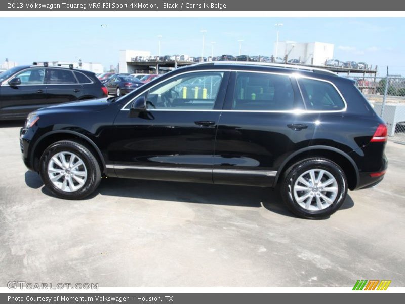 Black / Cornsilk Beige 2013 Volkswagen Touareg VR6 FSI Sport 4XMotion
