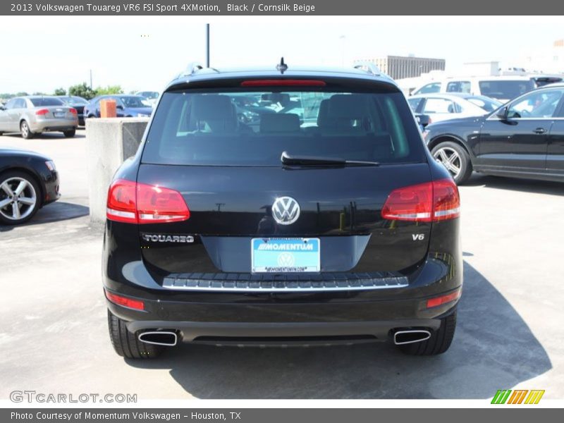 Black / Cornsilk Beige 2013 Volkswagen Touareg VR6 FSI Sport 4XMotion