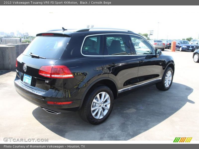 Black / Cornsilk Beige 2013 Volkswagen Touareg VR6 FSI Sport 4XMotion
