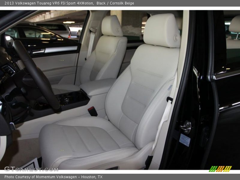 Black / Cornsilk Beige 2013 Volkswagen Touareg VR6 FSI Sport 4XMotion