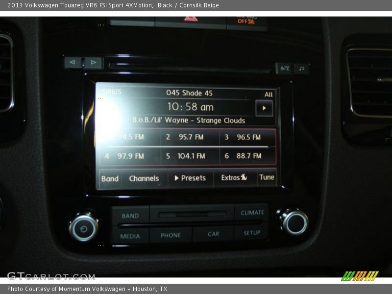 Black / Cornsilk Beige 2013 Volkswagen Touareg VR6 FSI Sport 4XMotion
