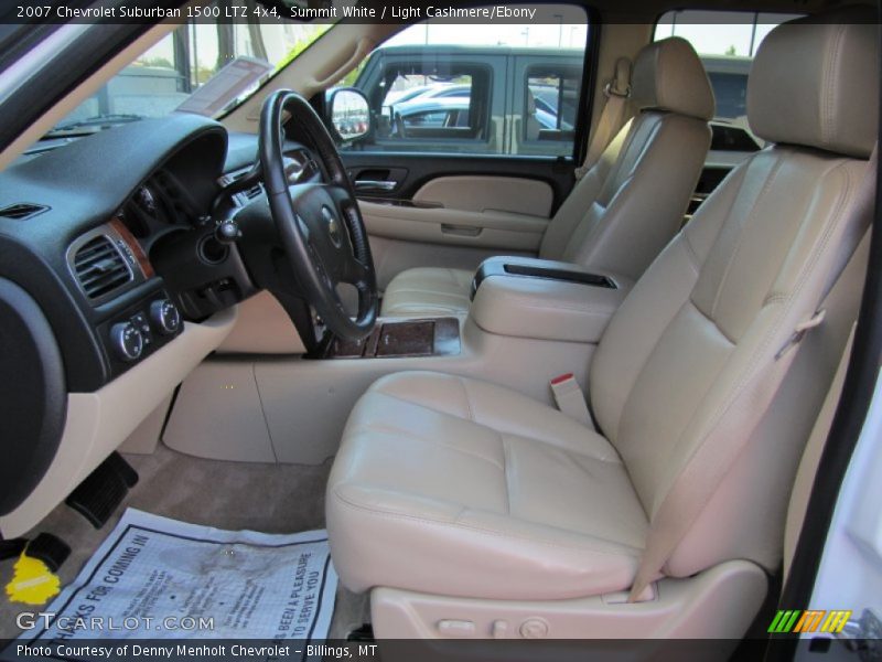 Summit White / Light Cashmere/Ebony 2007 Chevrolet Suburban 1500 LTZ 4x4