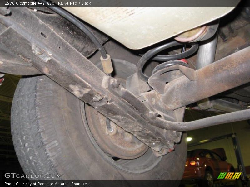 Undercarriage of 1970 442 W30