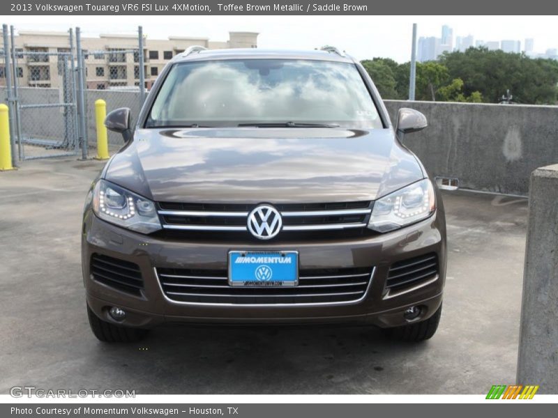 Toffee Brown Metallic / Saddle Brown 2013 Volkswagen Touareg VR6 FSI Lux 4XMotion