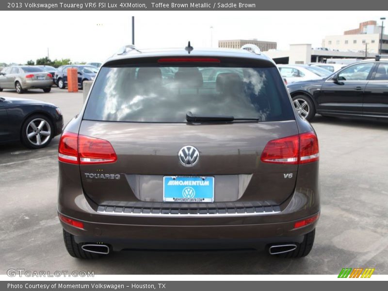 Toffee Brown Metallic / Saddle Brown 2013 Volkswagen Touareg VR6 FSI Lux 4XMotion