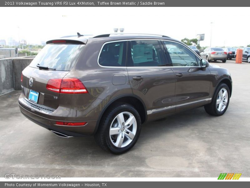 Toffee Brown Metallic / Saddle Brown 2013 Volkswagen Touareg VR6 FSI Lux 4XMotion