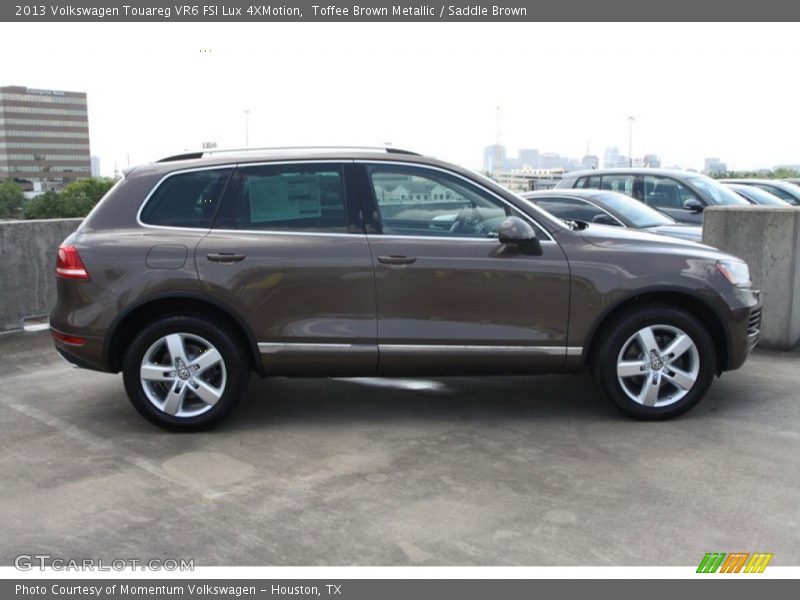 Toffee Brown Metallic / Saddle Brown 2013 Volkswagen Touareg VR6 FSI Lux 4XMotion