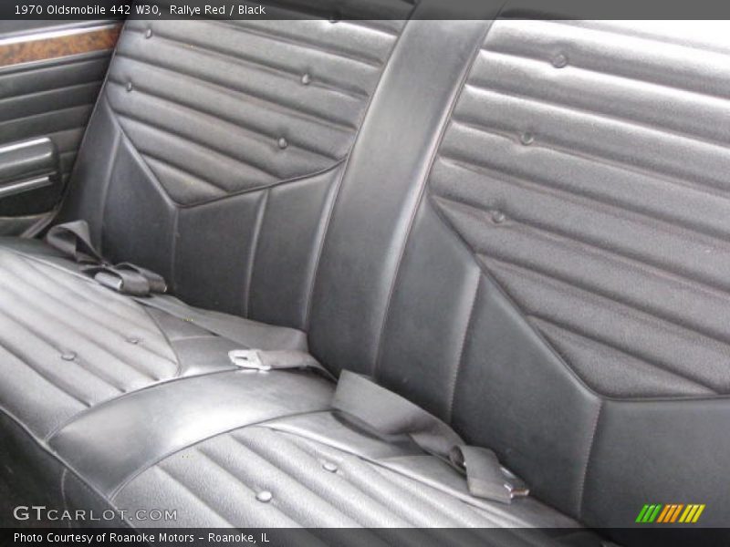 Rear Seat of 1970 442 W30