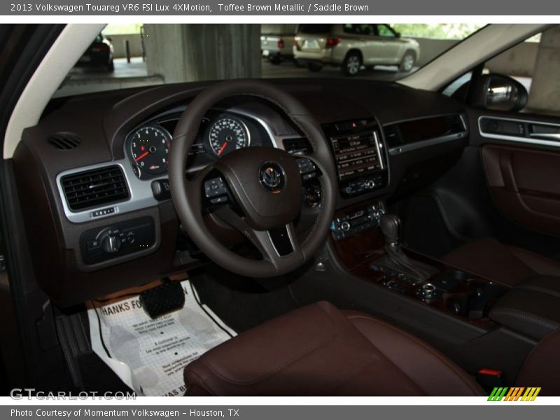 Toffee Brown Metallic / Saddle Brown 2013 Volkswagen Touareg VR6 FSI Lux 4XMotion