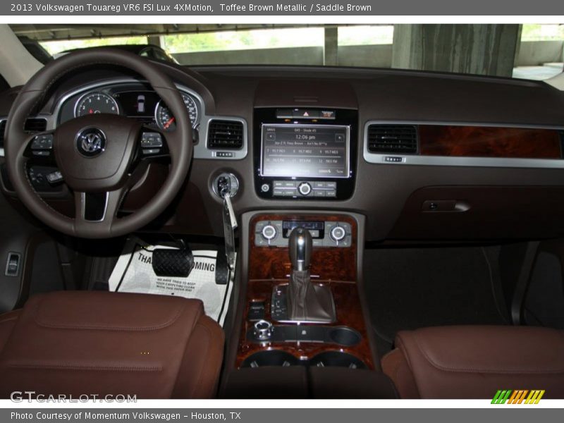 Toffee Brown Metallic / Saddle Brown 2013 Volkswagen Touareg VR6 FSI Lux 4XMotion