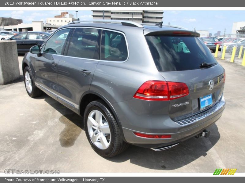 Canyon Gray Metallic / Black Anthracite 2013 Volkswagen Touareg TDI Lux 4XMotion