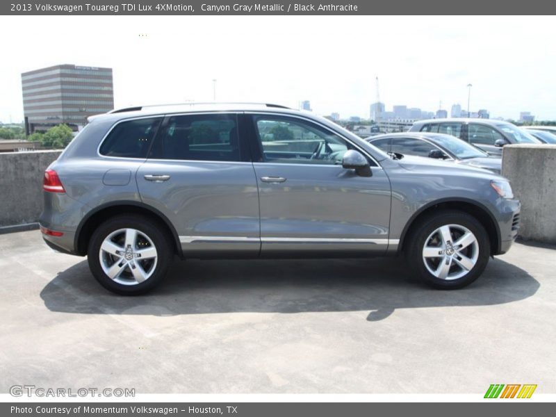 Canyon Gray Metallic / Black Anthracite 2013 Volkswagen Touareg TDI Lux 4XMotion