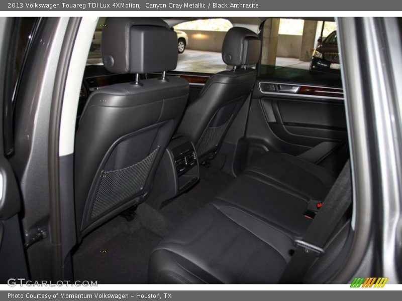 Canyon Gray Metallic / Black Anthracite 2013 Volkswagen Touareg TDI Lux 4XMotion