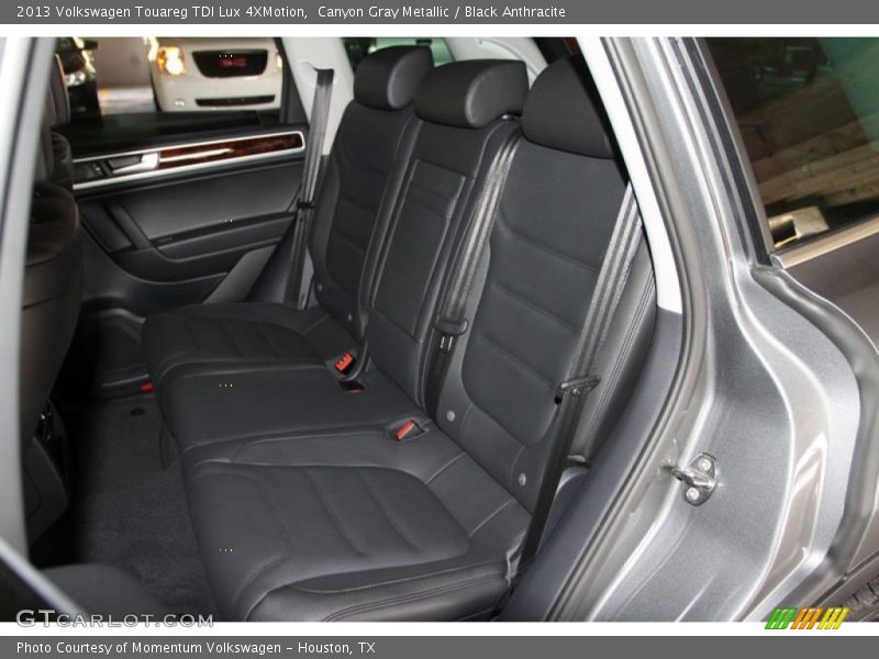 Canyon Gray Metallic / Black Anthracite 2013 Volkswagen Touareg TDI Lux 4XMotion