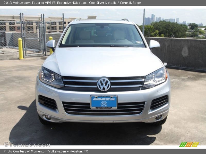 Cool Silver Metallic / Cornsilk Beige 2013 Volkswagen Touareg VR6 FSI Executive 4XMotion