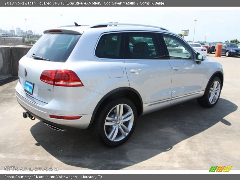 Cool Silver Metallic / Cornsilk Beige 2013 Volkswagen Touareg VR6 FSI Executive 4XMotion