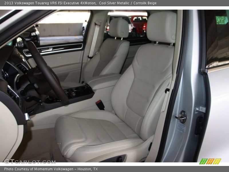 Cool Silver Metallic / Cornsilk Beige 2013 Volkswagen Touareg VR6 FSI Executive 4XMotion