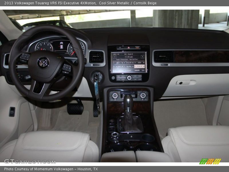 Cool Silver Metallic / Cornsilk Beige 2013 Volkswagen Touareg VR6 FSI Executive 4XMotion