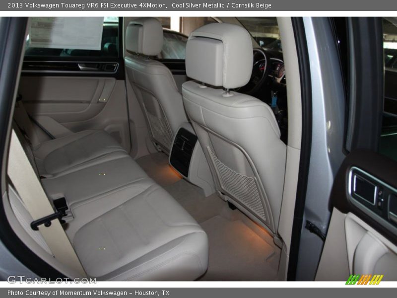 Cool Silver Metallic / Cornsilk Beige 2013 Volkswagen Touareg VR6 FSI Executive 4XMotion