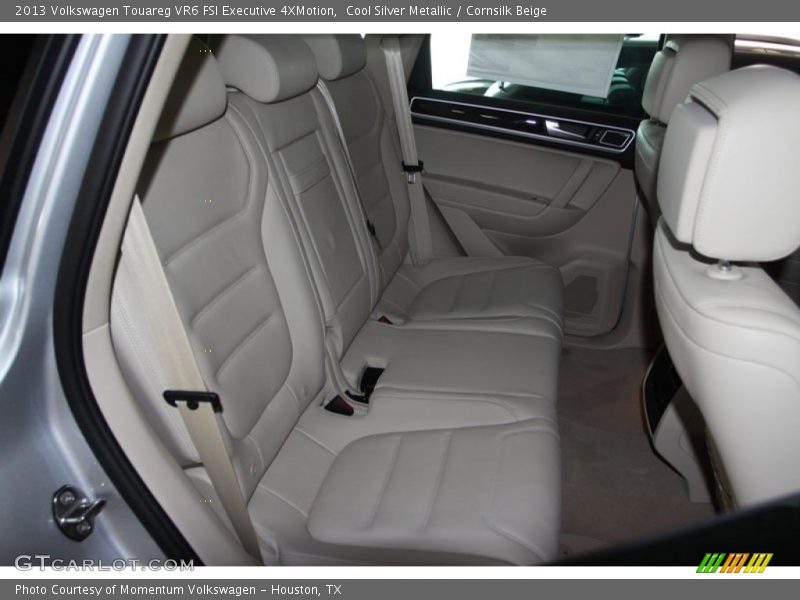 Cool Silver Metallic / Cornsilk Beige 2013 Volkswagen Touareg VR6 FSI Executive 4XMotion