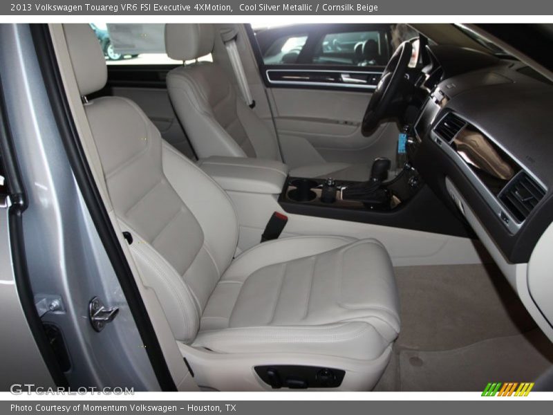 Cool Silver Metallic / Cornsilk Beige 2013 Volkswagen Touareg VR6 FSI Executive 4XMotion